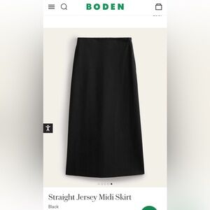 Elegant Black Maxi Skirt